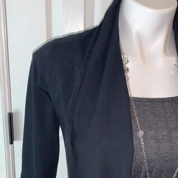 Like New Halo Open Front Knit Cardigan. Sz. M - Picture 2 of 7